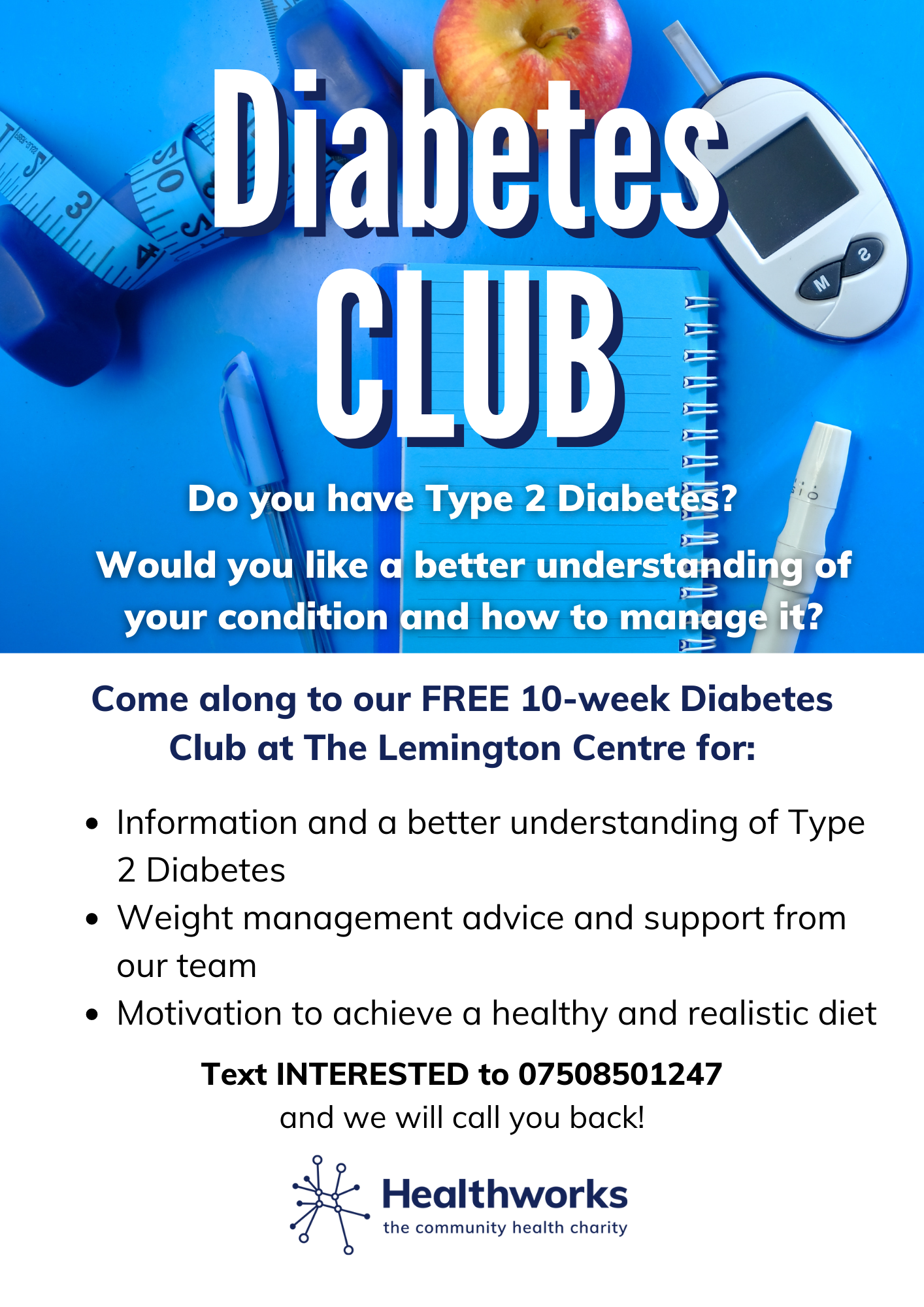 Diabetes group poster